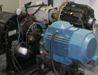 Early testing of flywheel with electric motor drive system