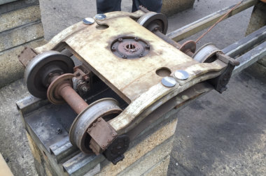 1/5th scale composite bogie